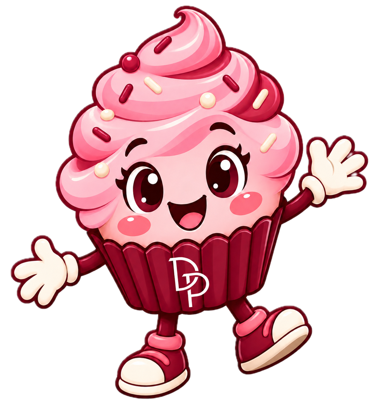 Mascota cupcake de Pastelería Daily