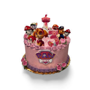 PAW Patrol pink cake