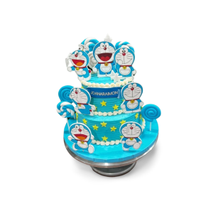 Doraemon cake (dos pisos)