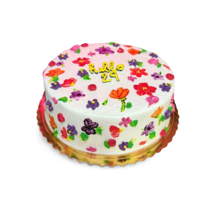 Flowers cake